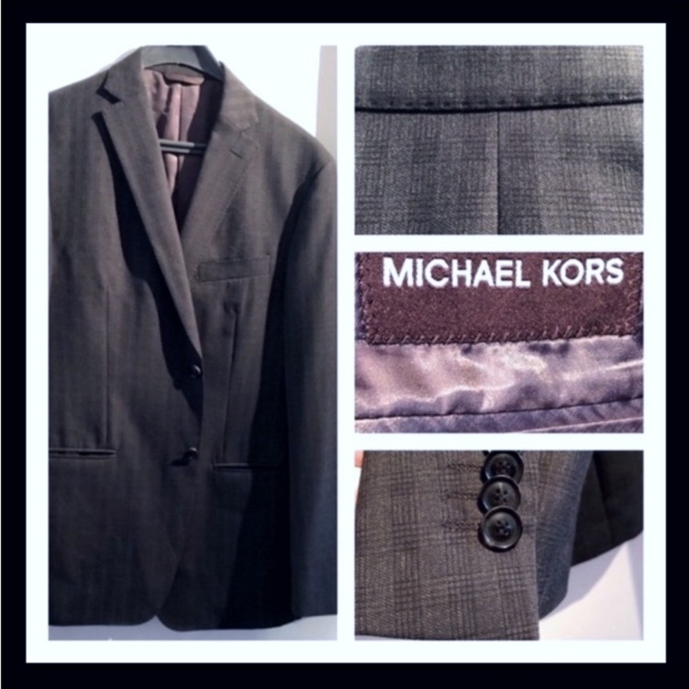 Michael Kors Grey Wool Jacket Blazer!!!